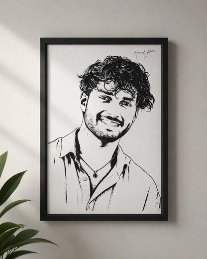 الرسم بالأبيض والأسود