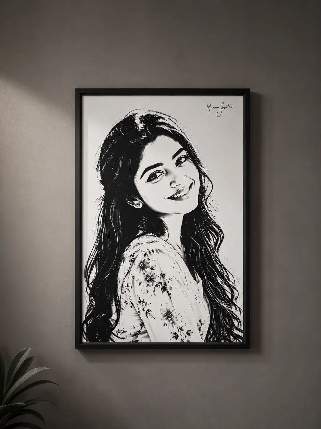 الرسم بالأبيض والأسود