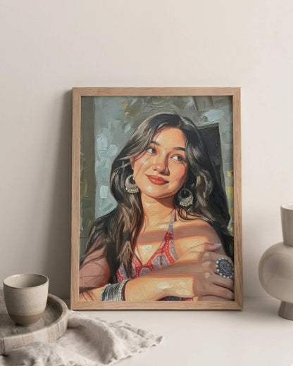 Coloured Handmade Painting