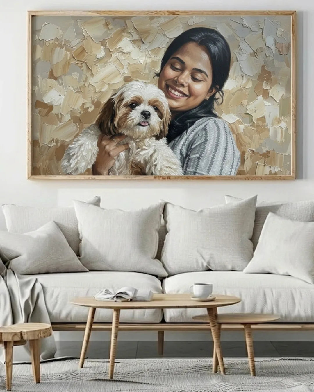 Coloured Handmade Painting