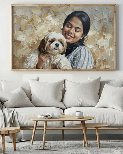 Coloured Handmade Painting